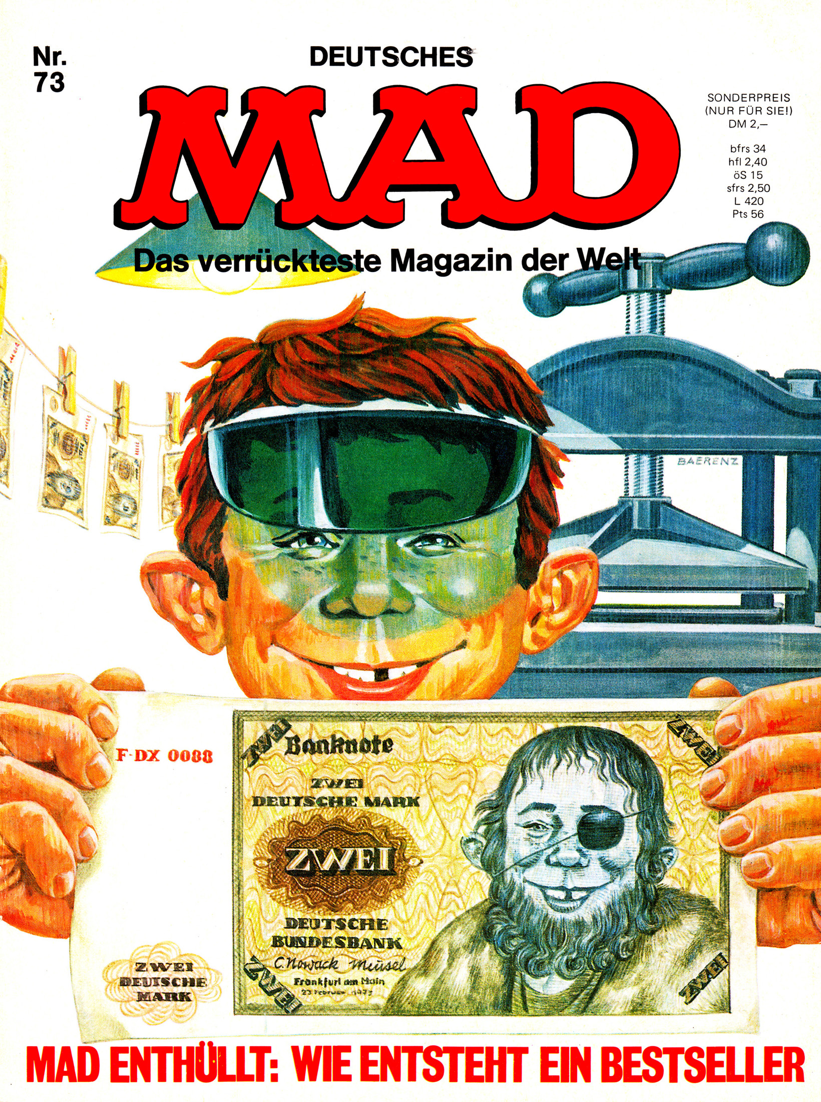 MAD Magazin Nr. 73