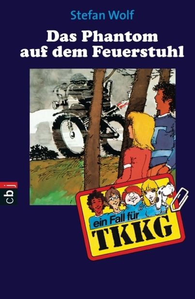 Das Phantom auf dem Feuerstuhl