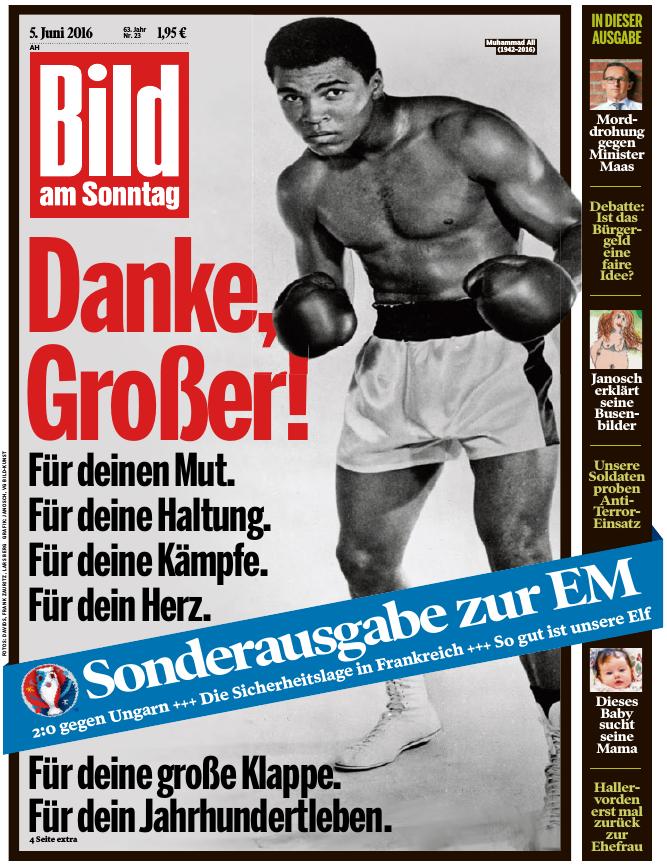 Bild am Sonntag 05.06.2016