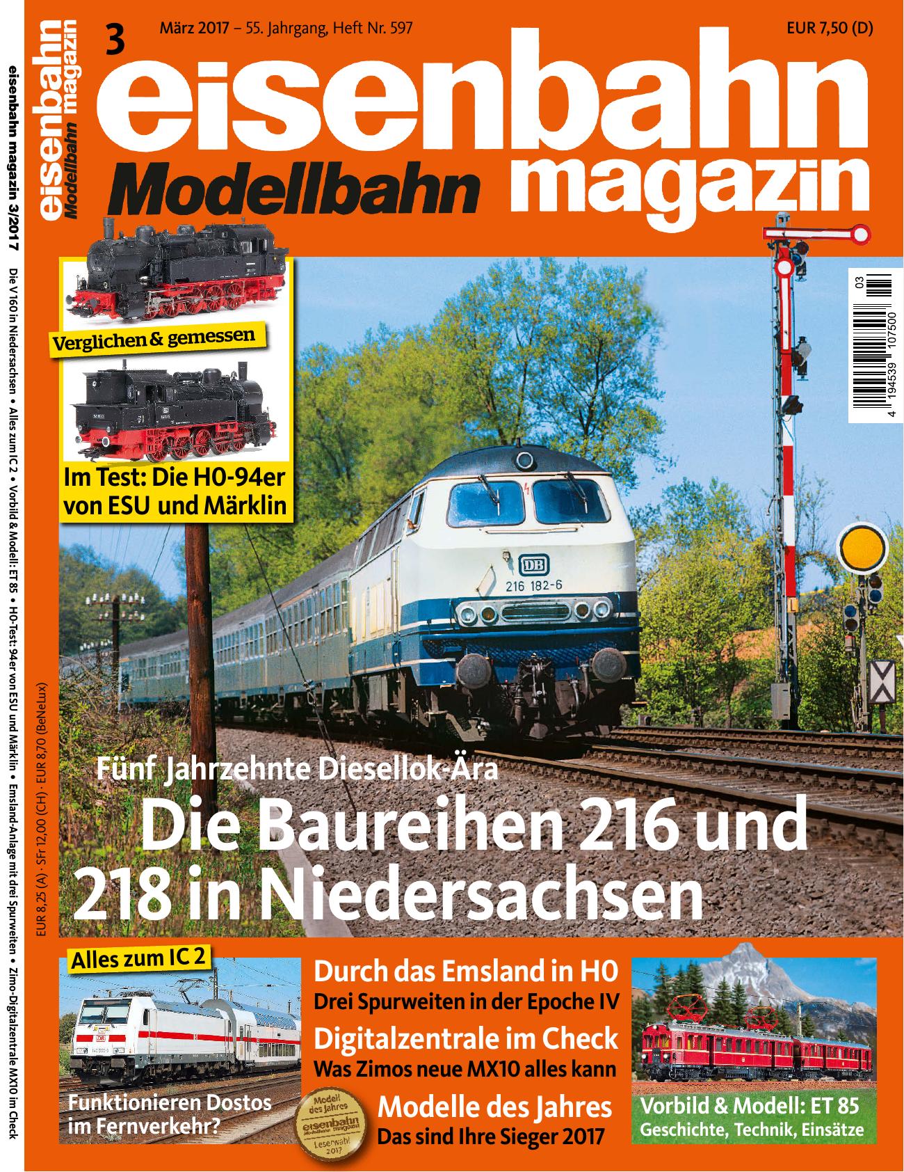 Eisenbahn Magazien Nr. 3/2017