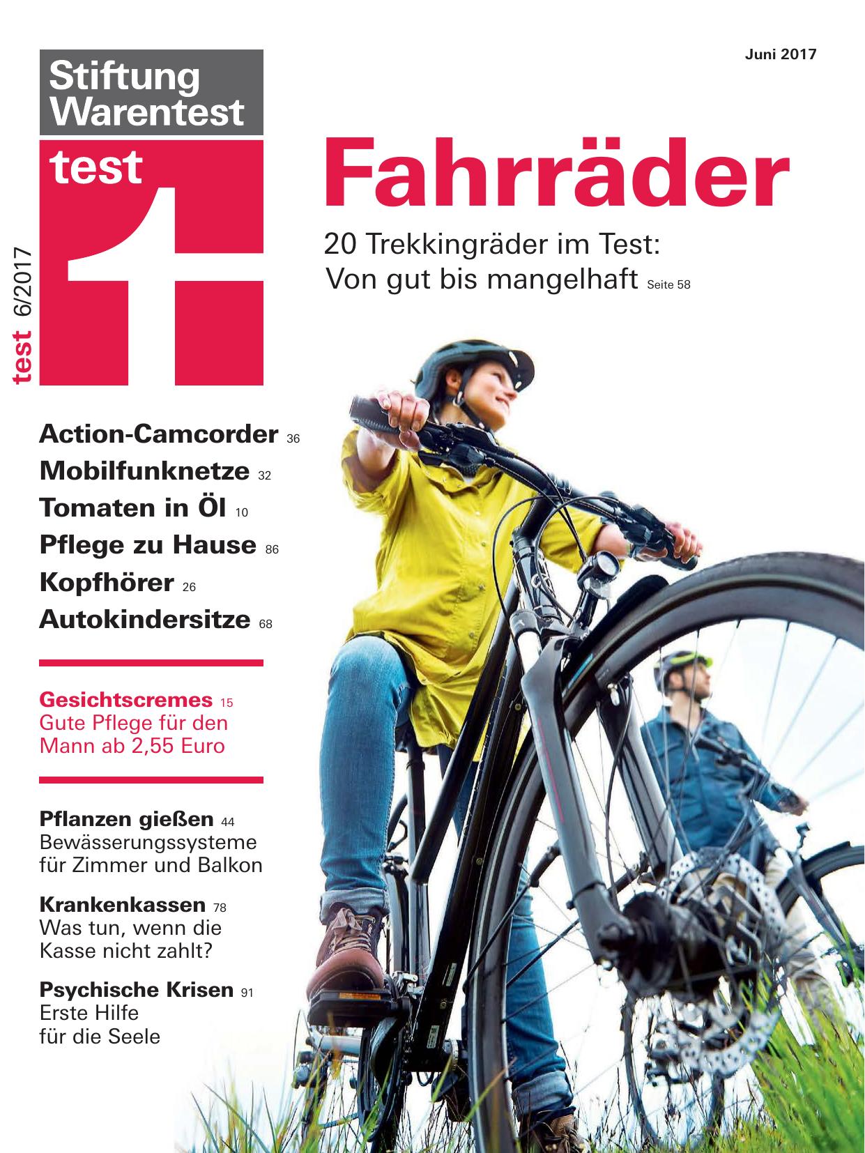 Stiftung Warentest Nr. 6/2017