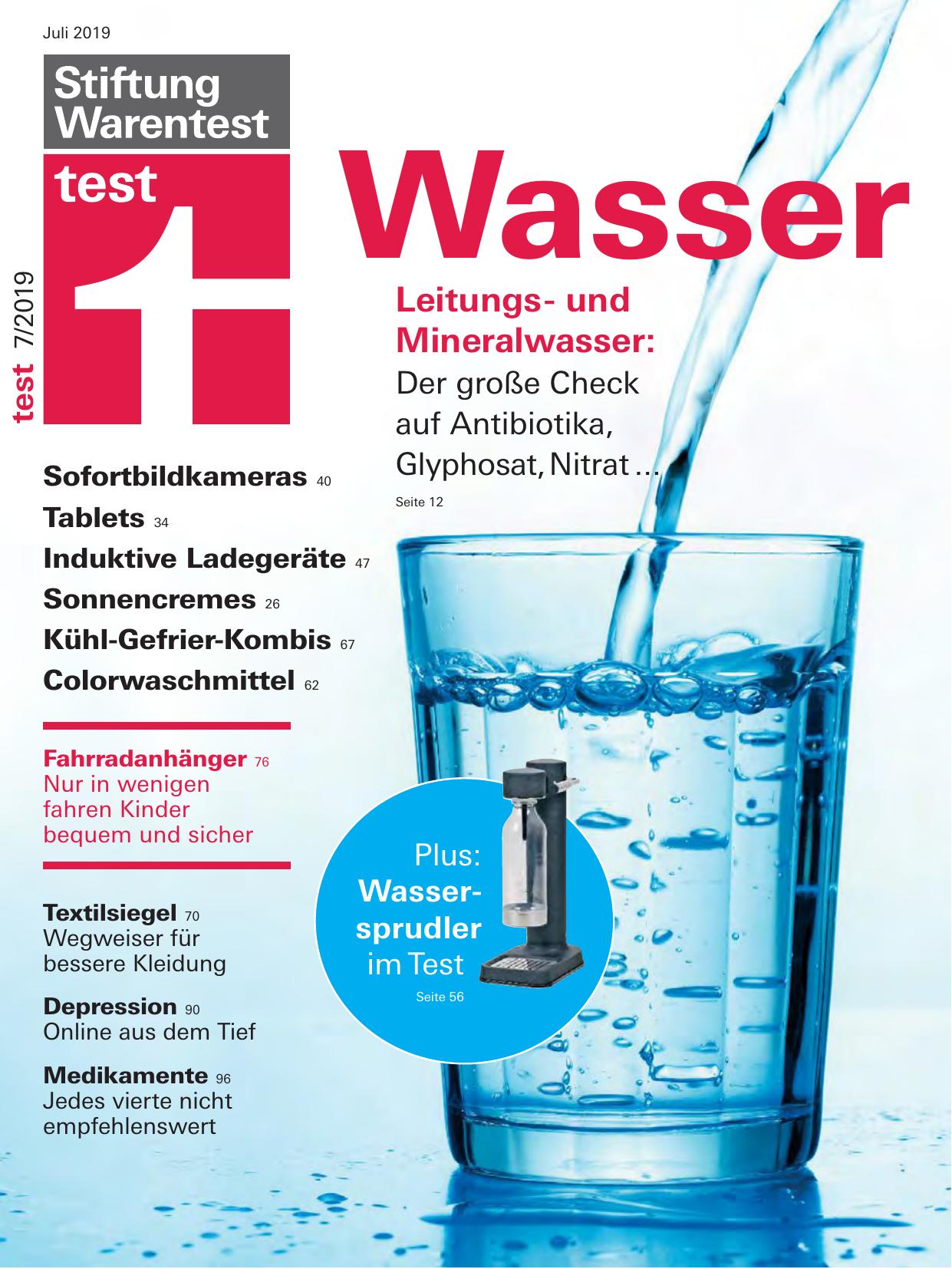 Stiftung Warentest Nr. 7/2019