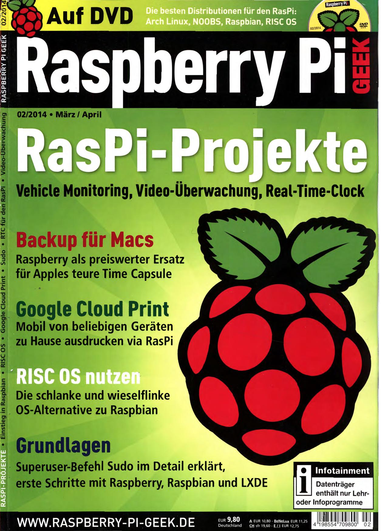 Raspberry Pi Geek Nr. 02/2014