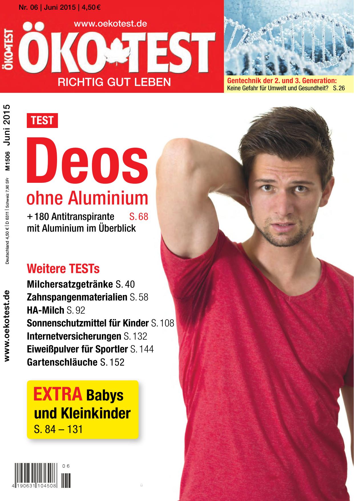 Ökotest Nr. 6/2015