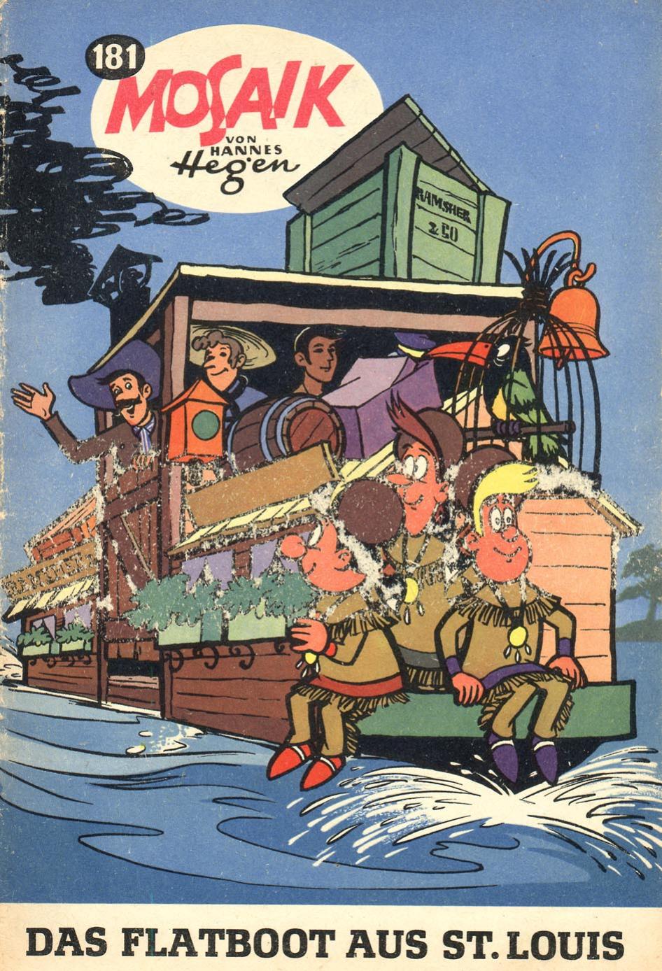 Die Digedags Nr. 181 - Das Flatboot aus St. Louis