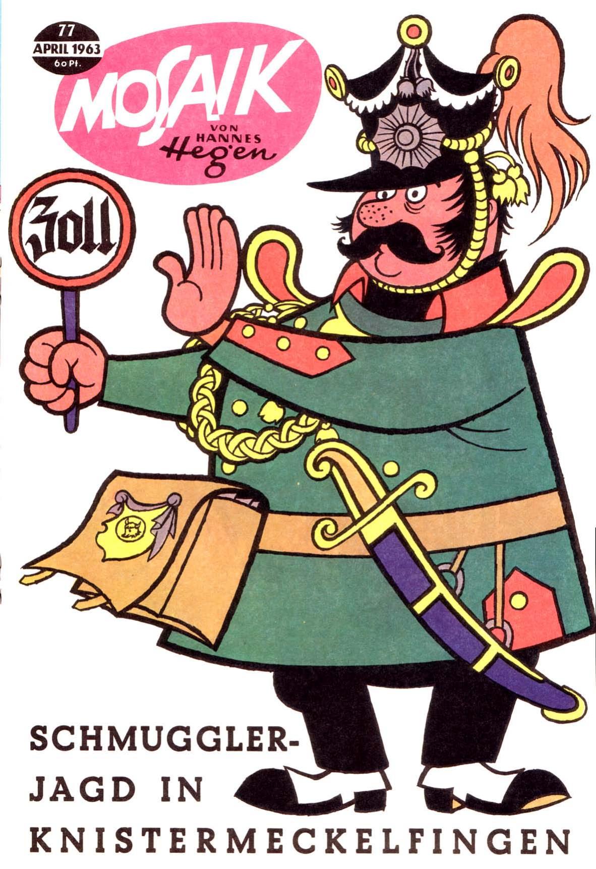 Die Digedags Nr. 77 - Schmugglerjagd in Knistermeckelfingen