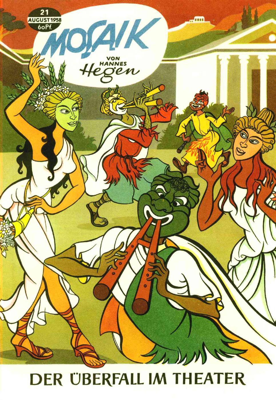 Die Digedags Nr. 21 - Der Überfall im Theater