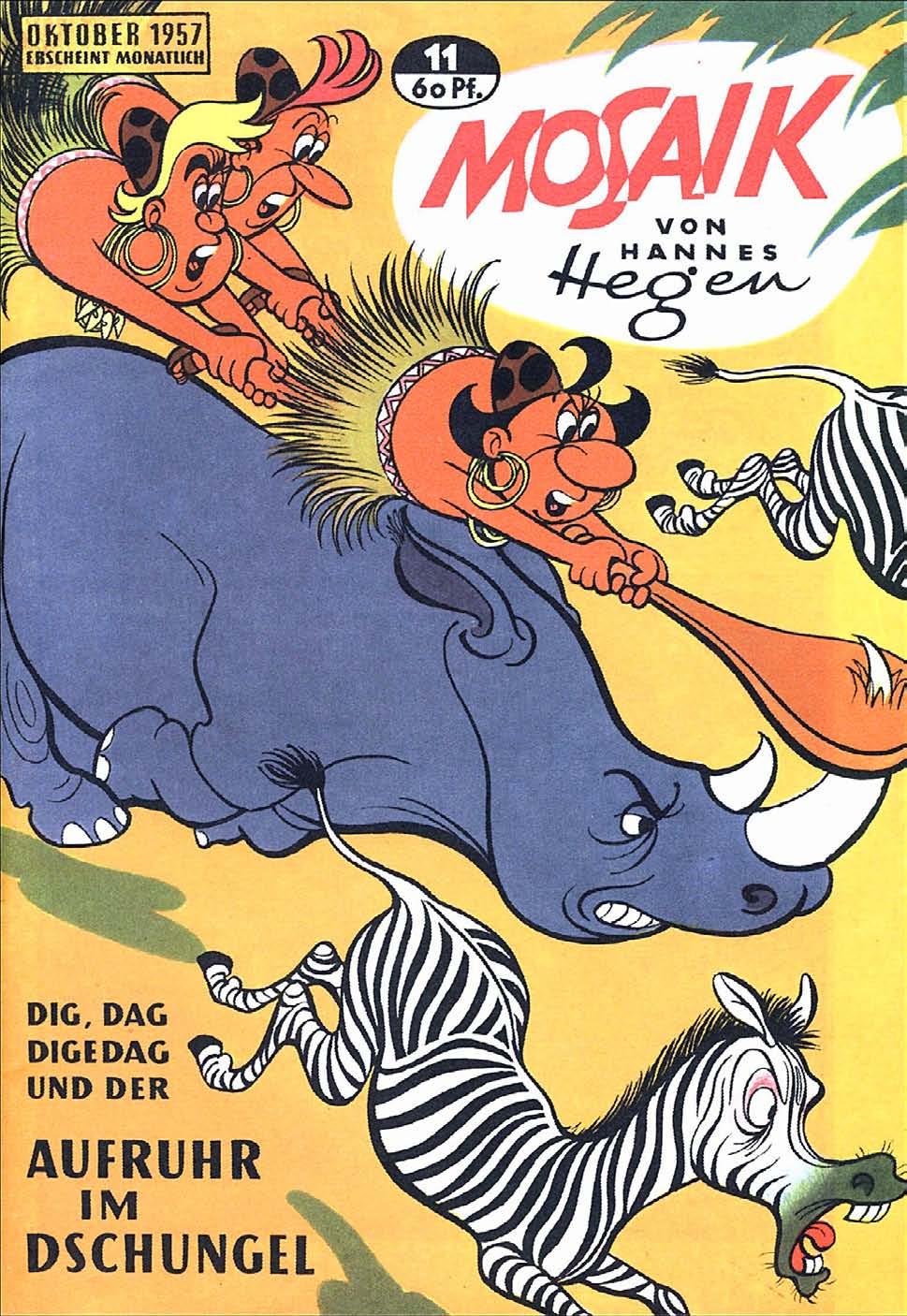Die Digedags Nr. 11 - Aufruhr im Dschungel