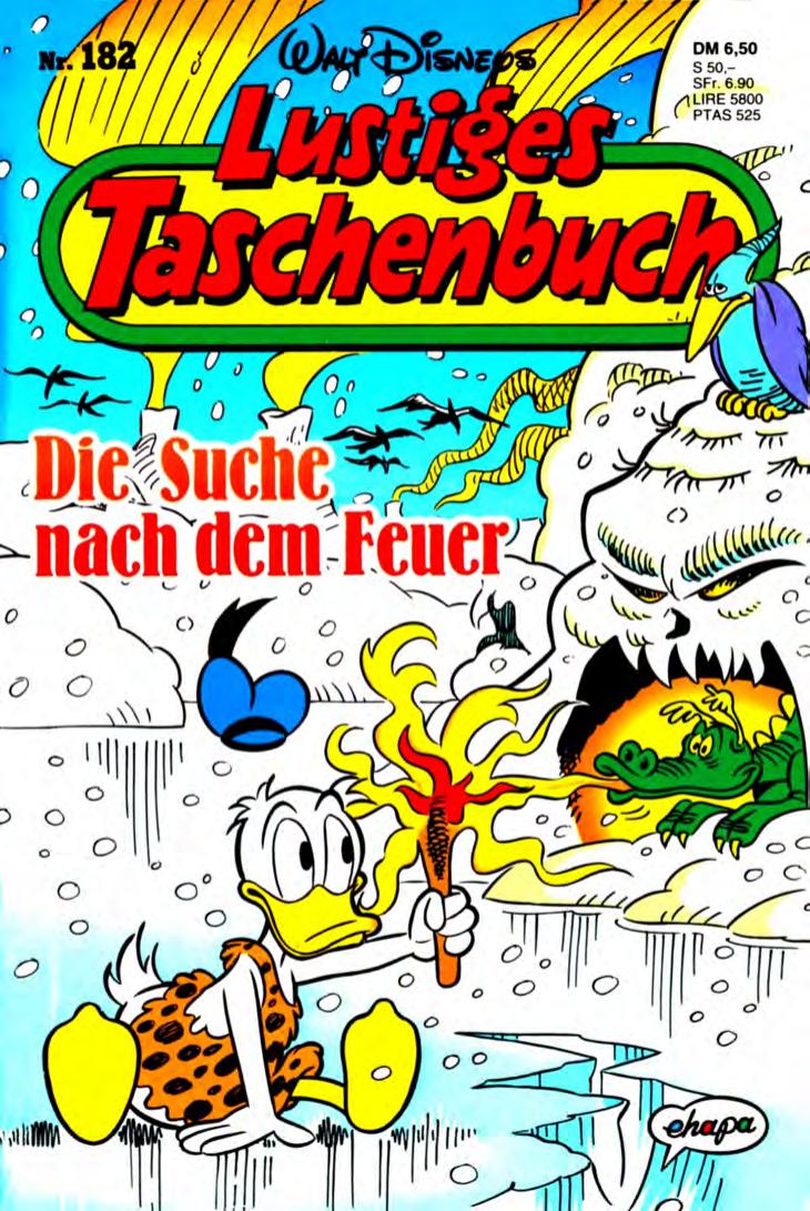 Lustiges Taschenbuch Nr. 182 - Die Suche nach dem Feuer