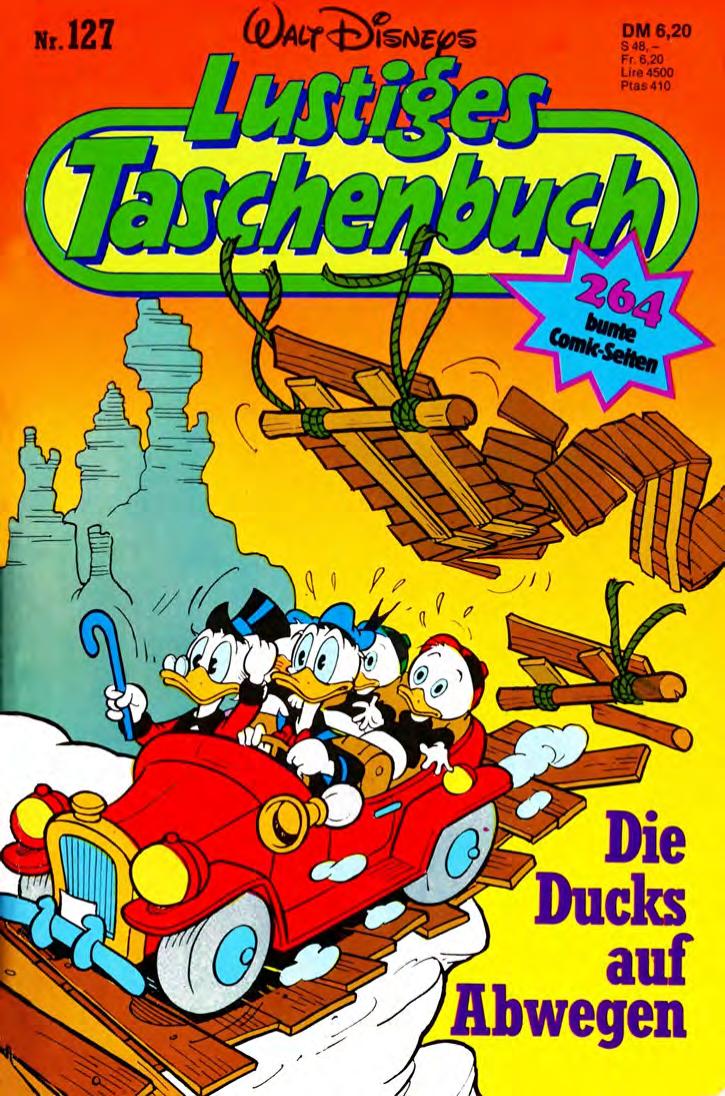 Lustiges Taschenbuch Nr. 127 - Die Ducks auf Abwegen