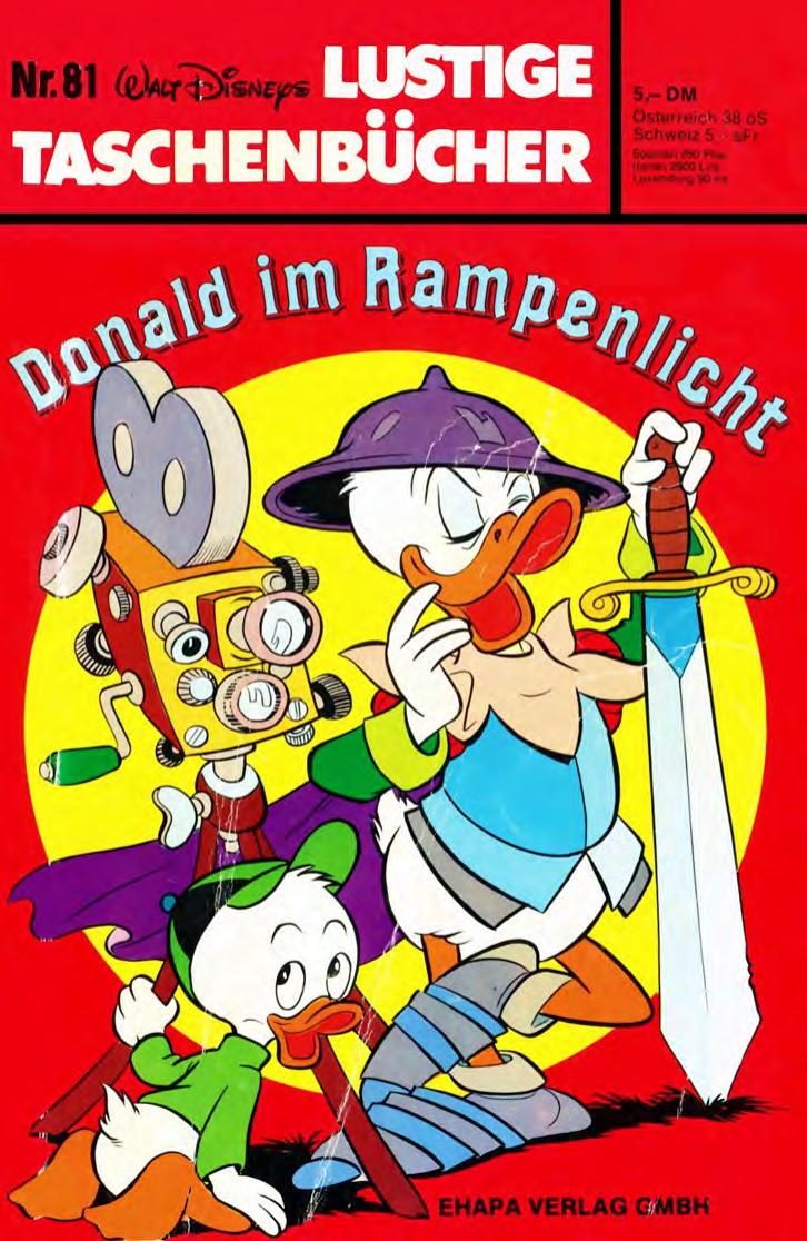 Lustiges Taschenbuch Nr. 81 - Donald im Rampenlicht