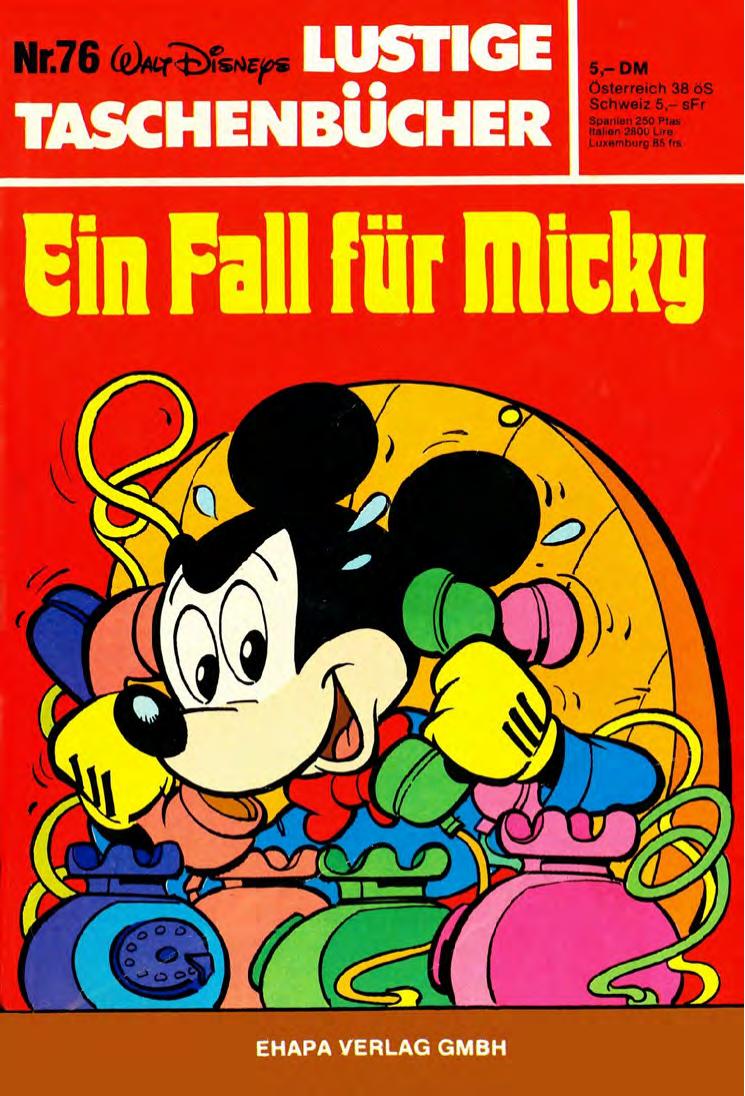 Lustiges Taschenbuch Nr. 76 - Ein Fall für Micky