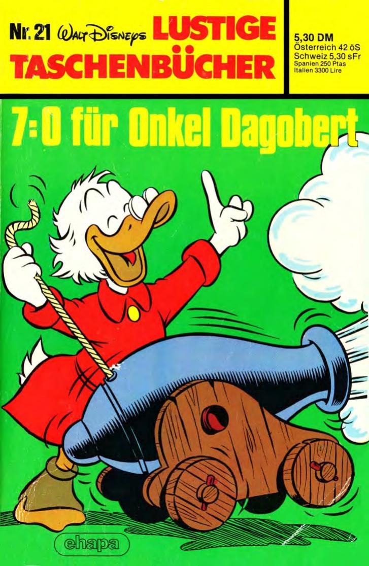 Lustiges Taschenbuch Nr. 21 - 7 zu 0 für Onkel Dagobert