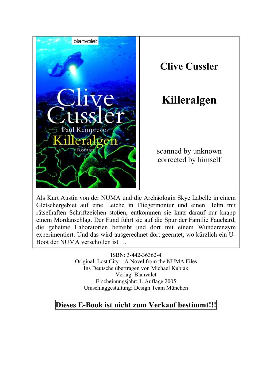 Killeralgen