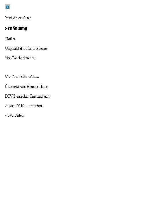 Schändung