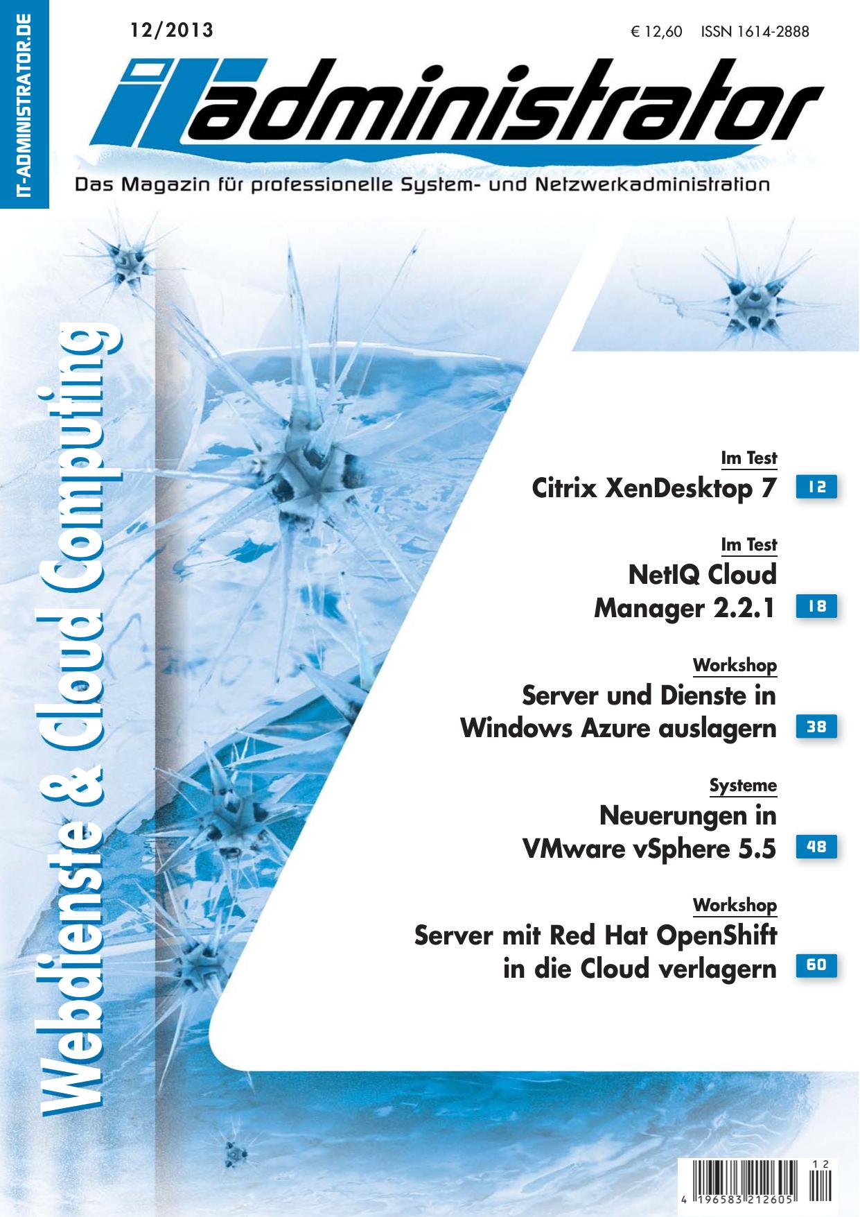 IT Administrator Nr. 12/2013