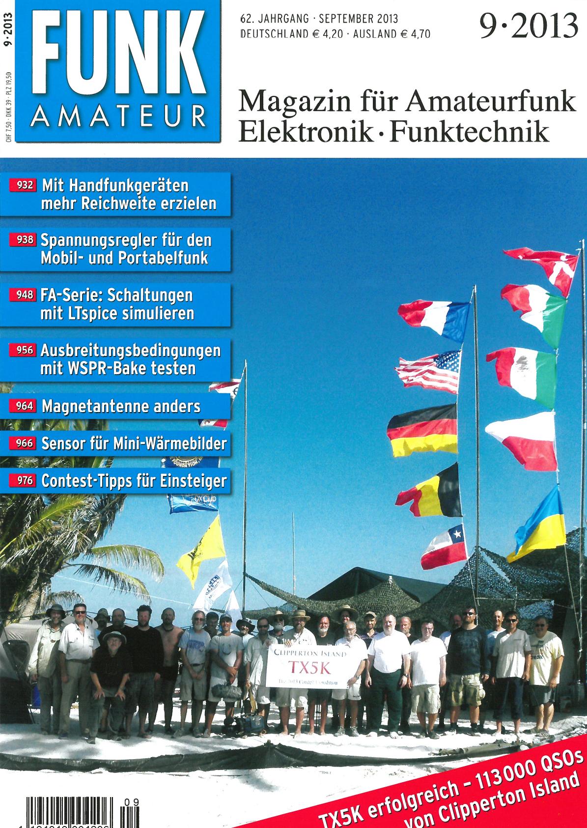 Funkamateur Nr. 9/2013