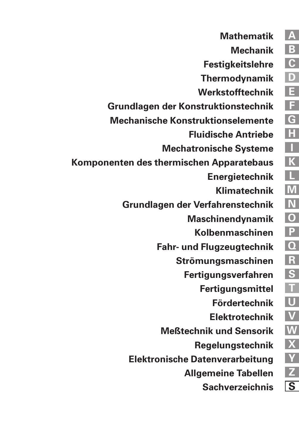 Taschenbuch für den Maschinenbau