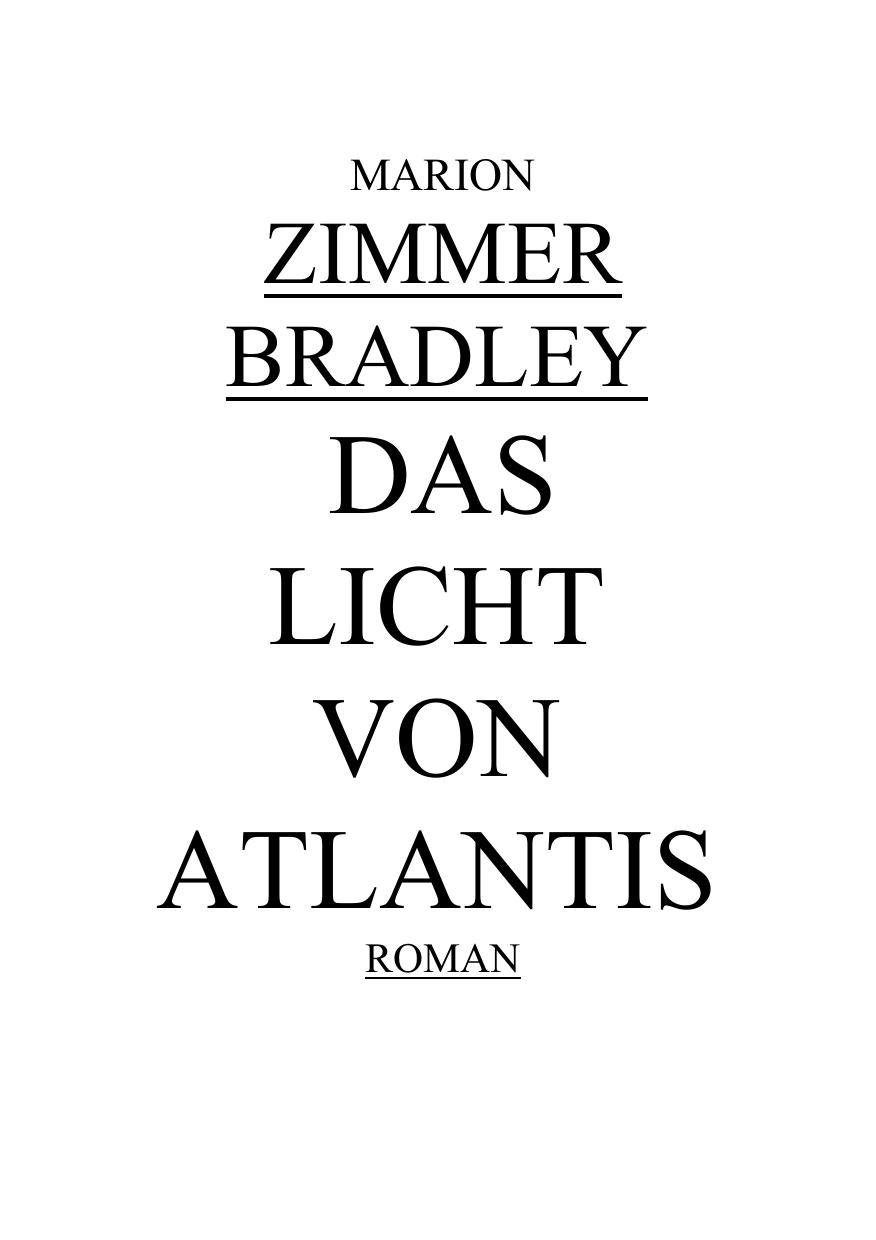 Das Licht von Atlantis