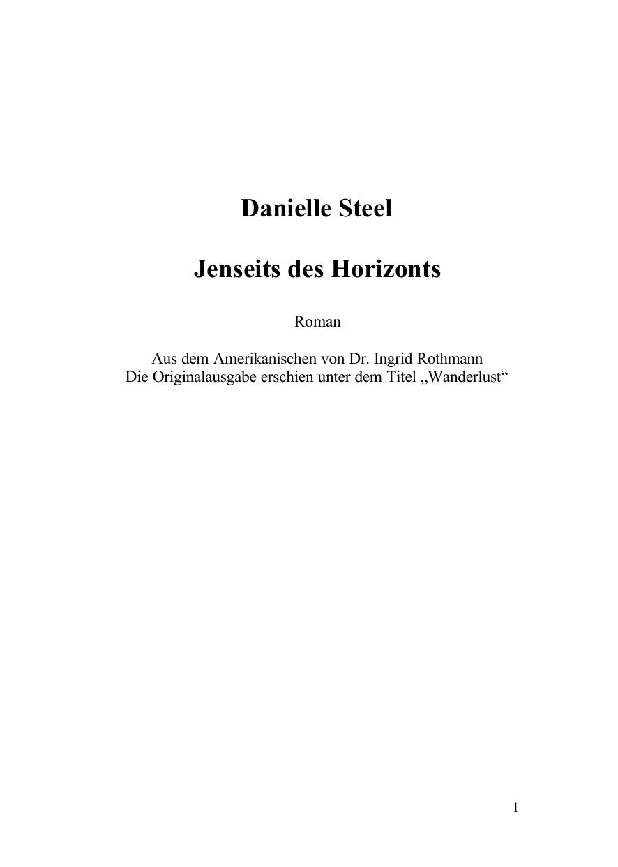 Jenseits des Horizonts
