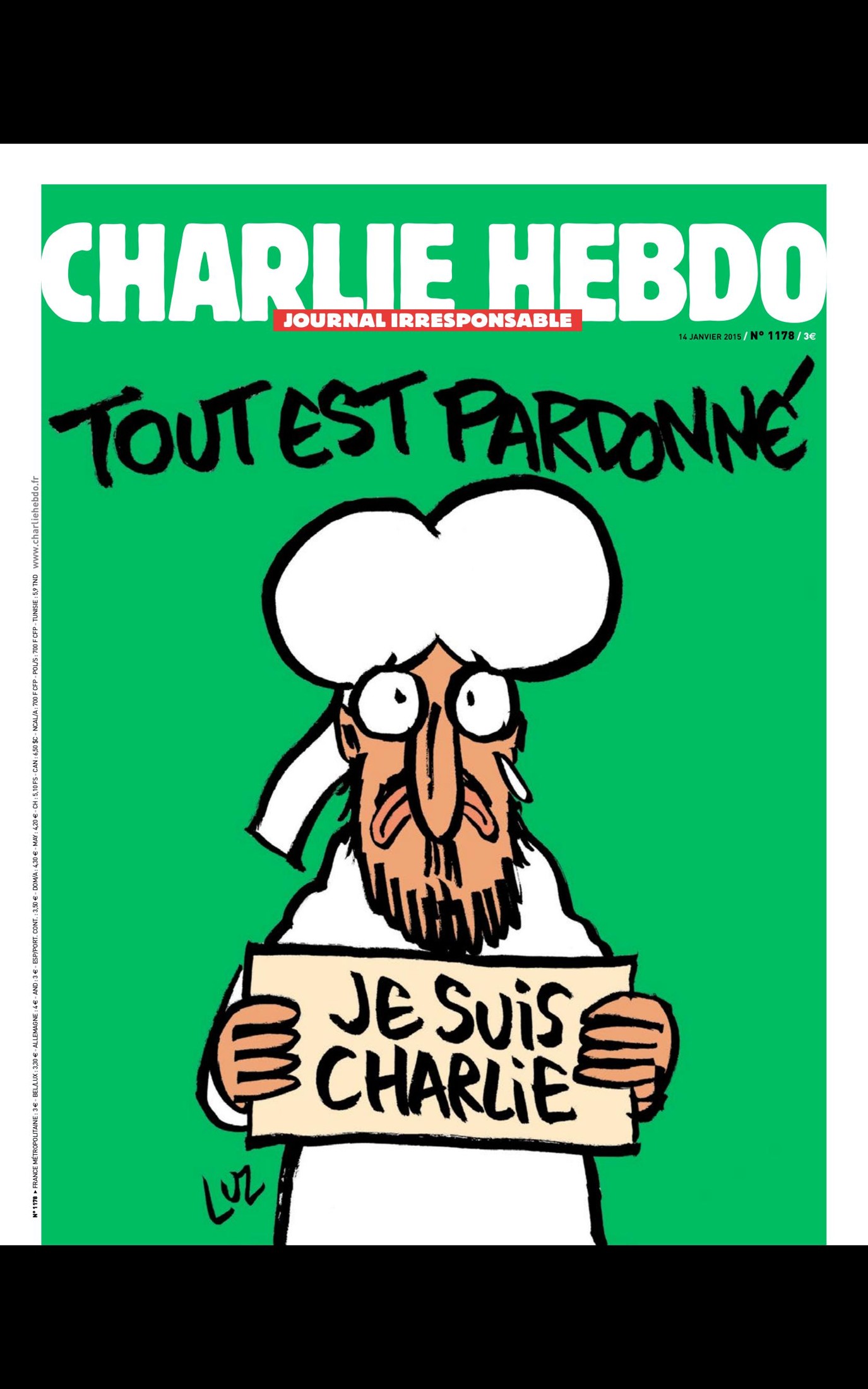 Charlie Hebdo Nr. 1178