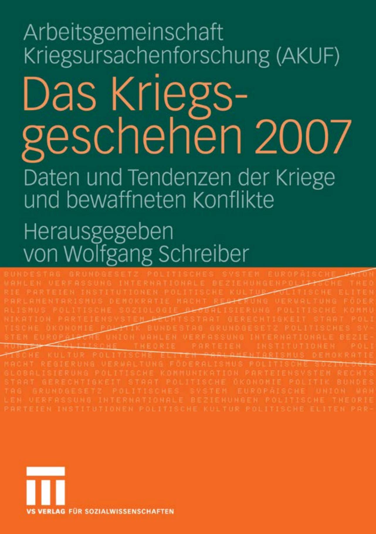Das Kriegsgeschehen 2007