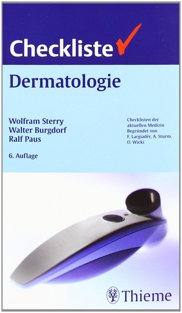 Checkliste Dermatologie: Venerologie, Allergologie, Phlebologie, Andrologie