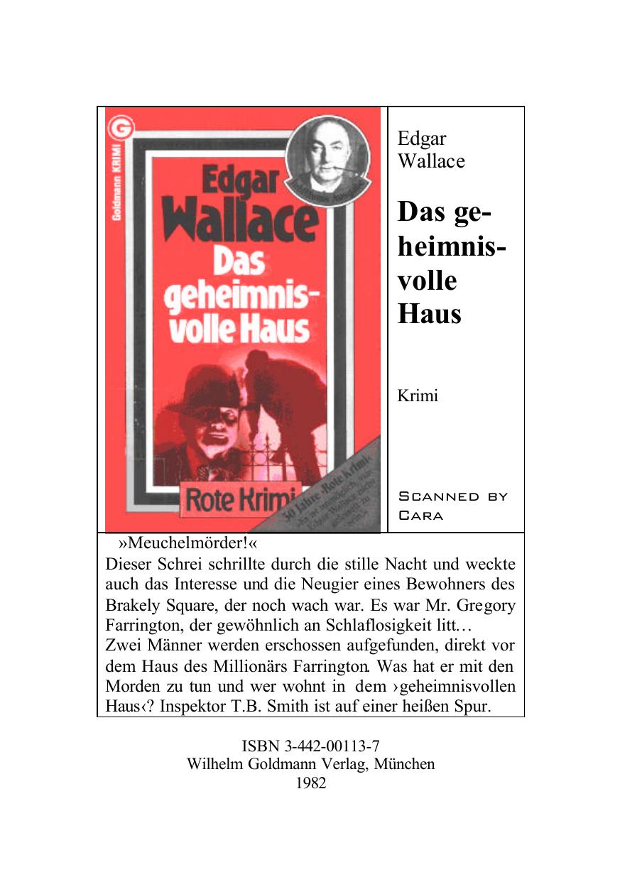 Das geheimnisvolle Haus